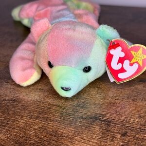 Ty Beanie Baby – Sammy the Tie-Dye Bear (1998–1999) ✨🌈